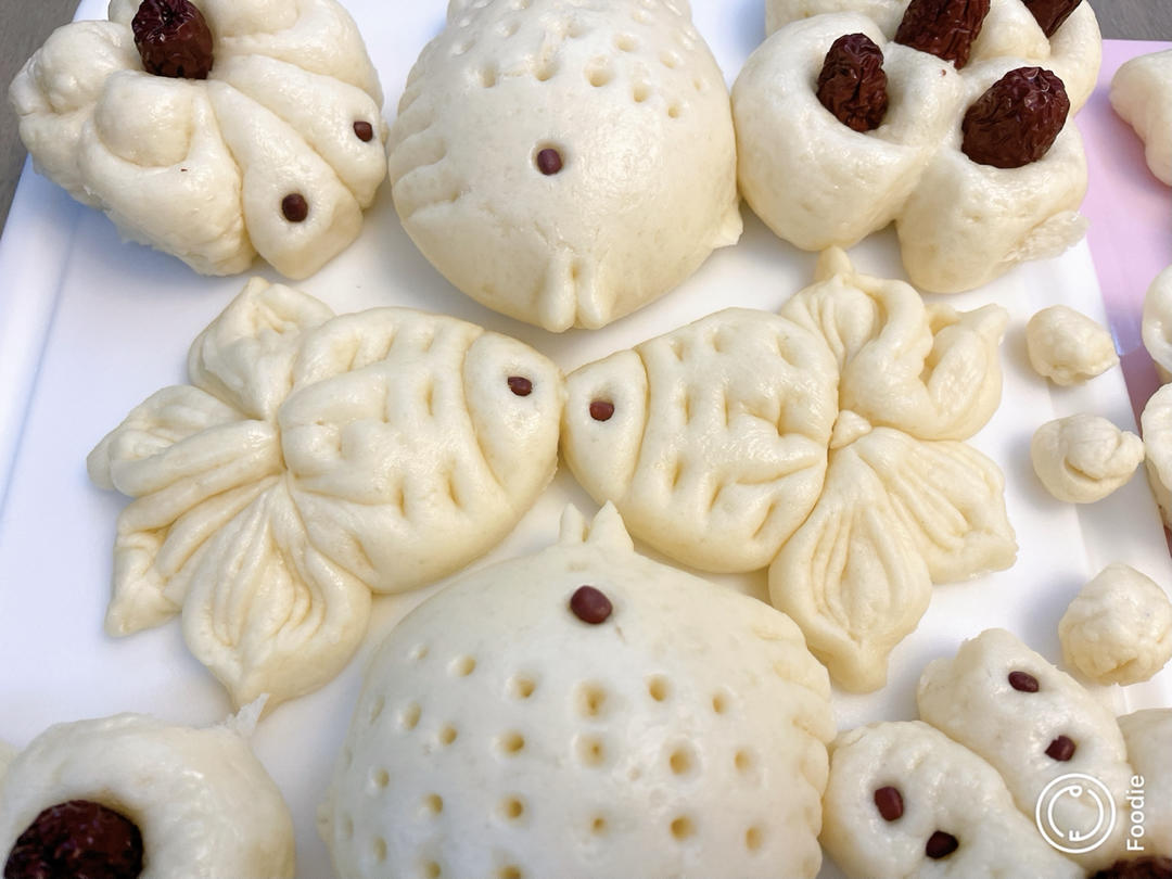 妍妍花样馒头*接吻鱼