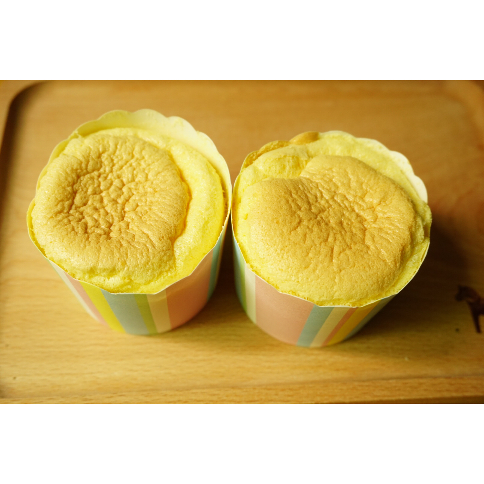 幸福米汤做的清水纸杯蛋糕