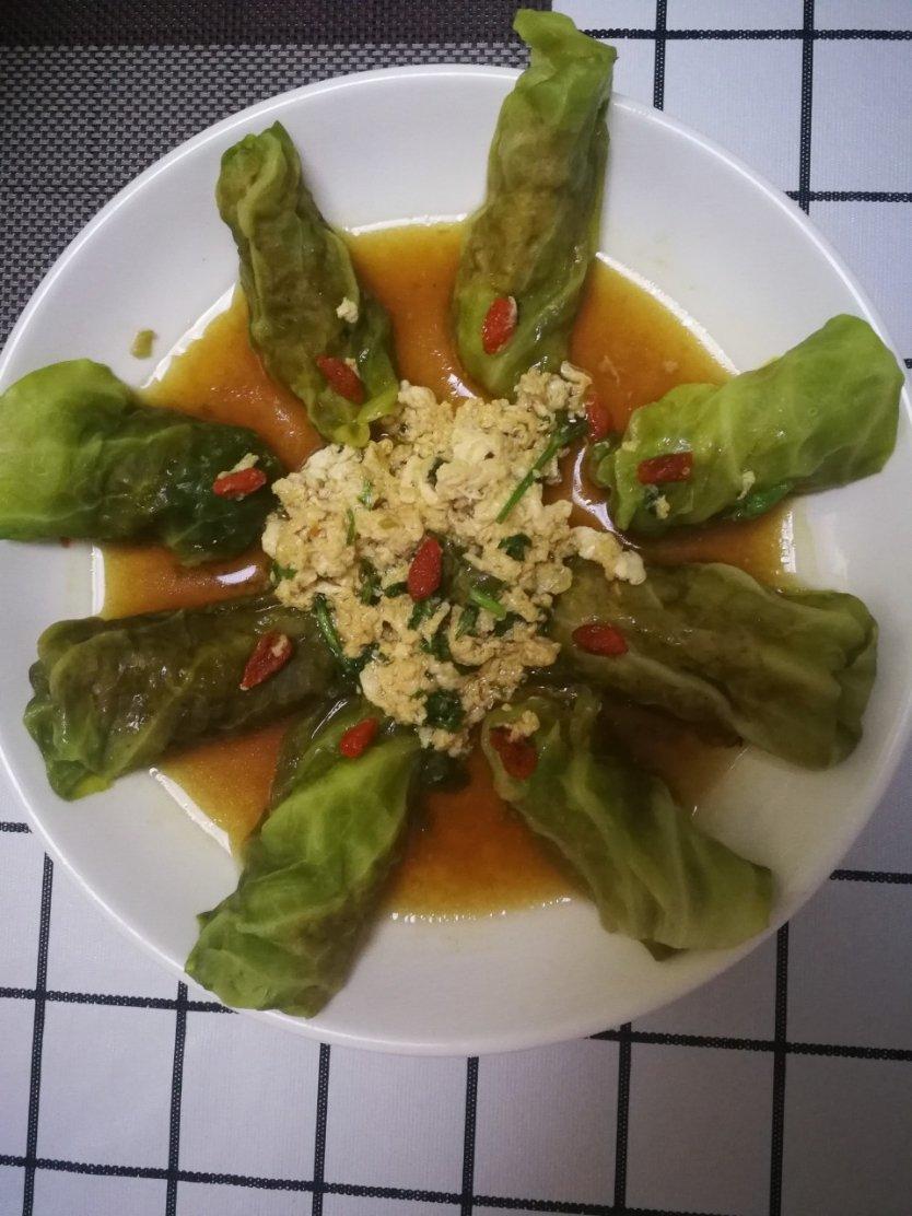 肉酿白菜卷
