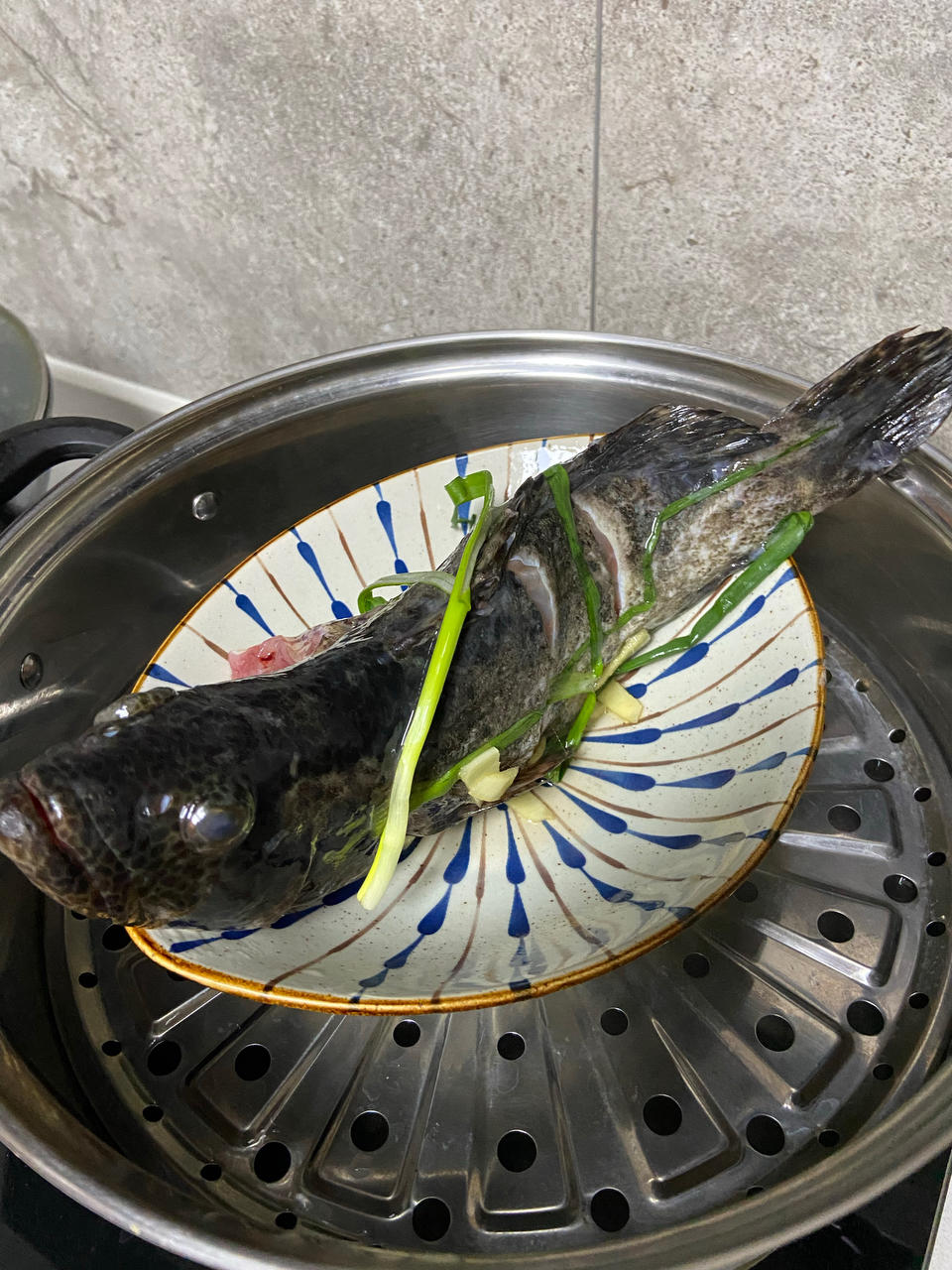 超入味清蒸鱼～清蒸鲈鱼桂花鱼（家常独创）