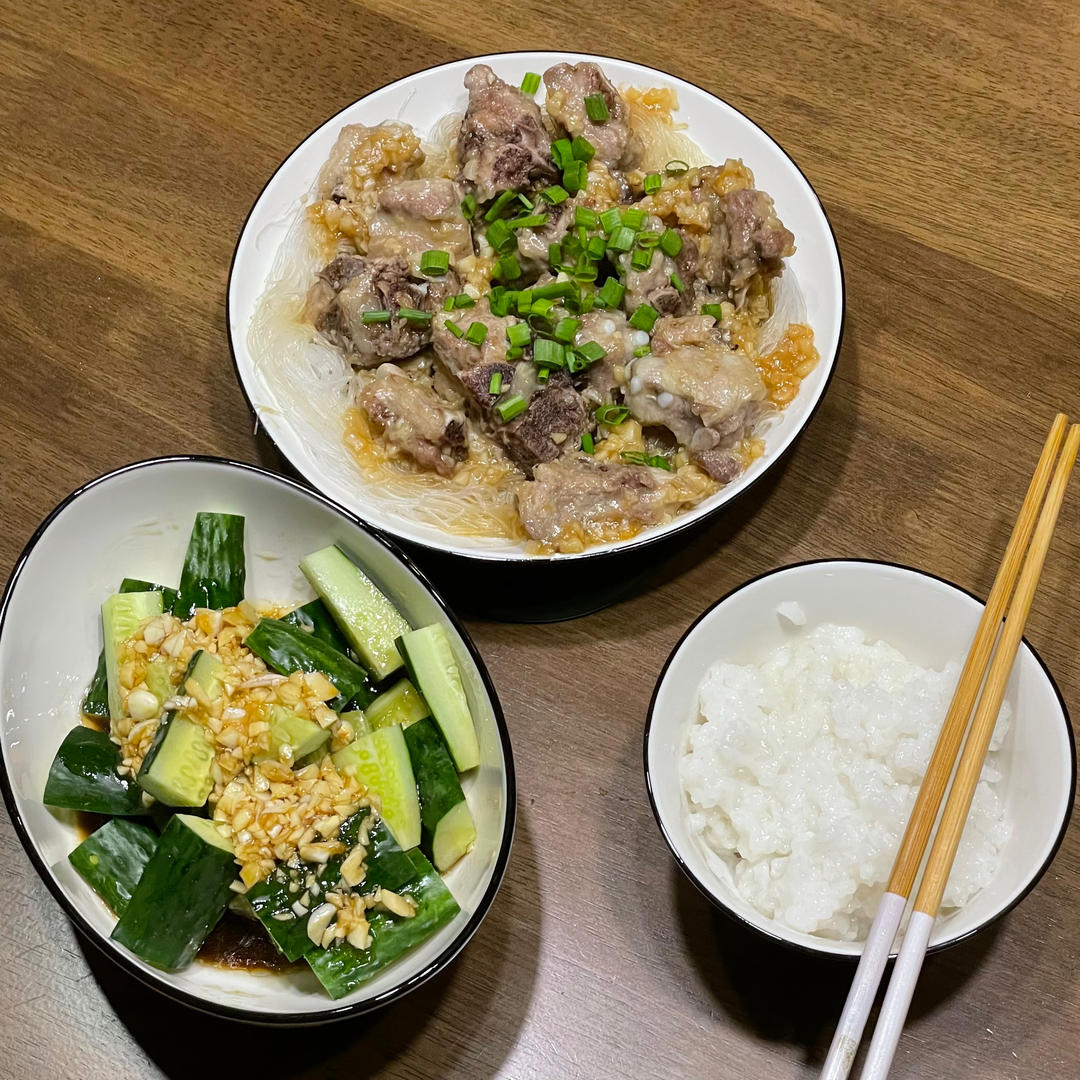 蒜蓉蒸排骨