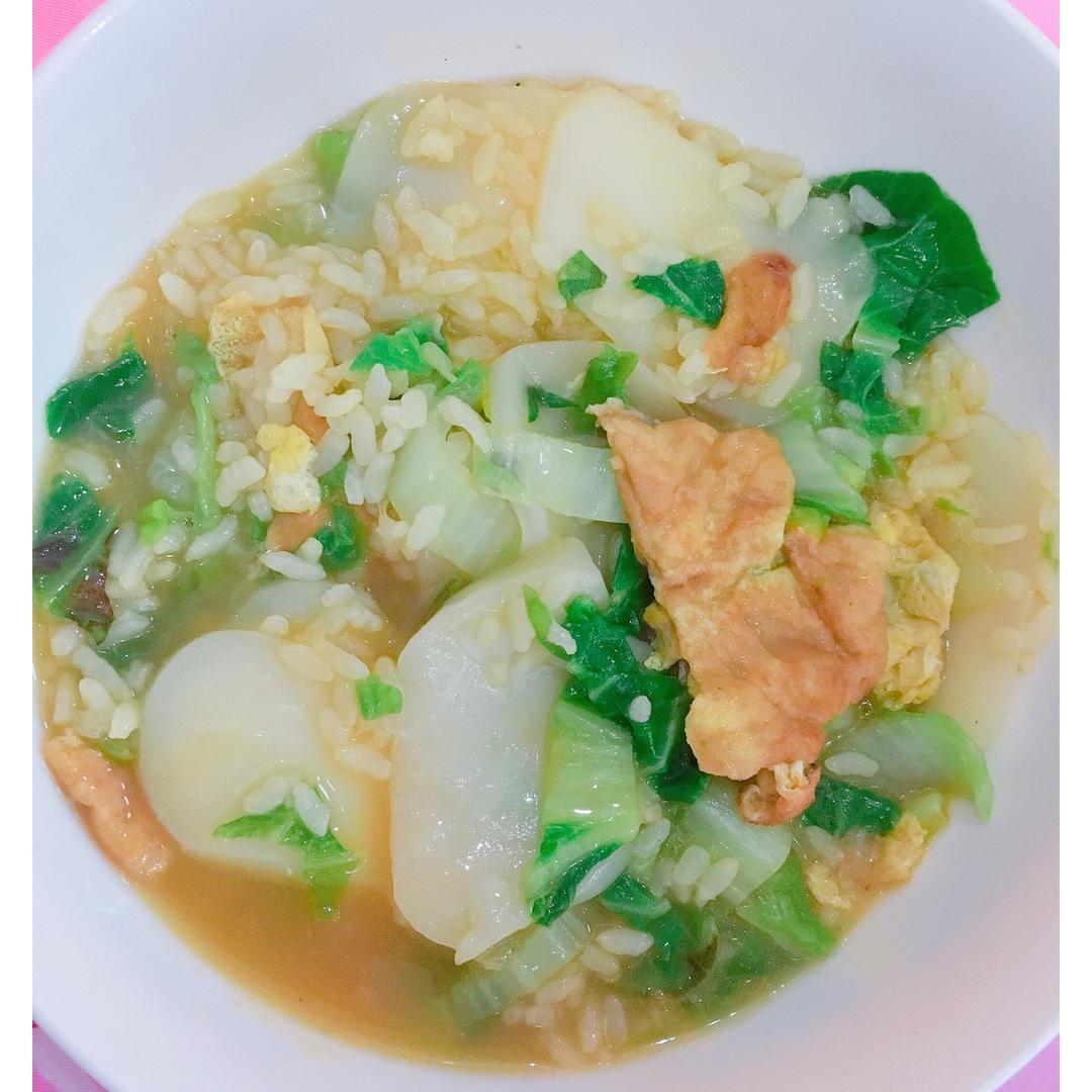 早餐——年糕泡饭快手菜首页登录注册作品动态菜单查看全部分类蒜苔8