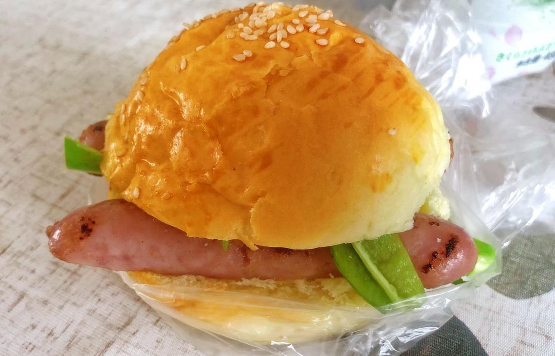 自制营养肉饼汉堡包