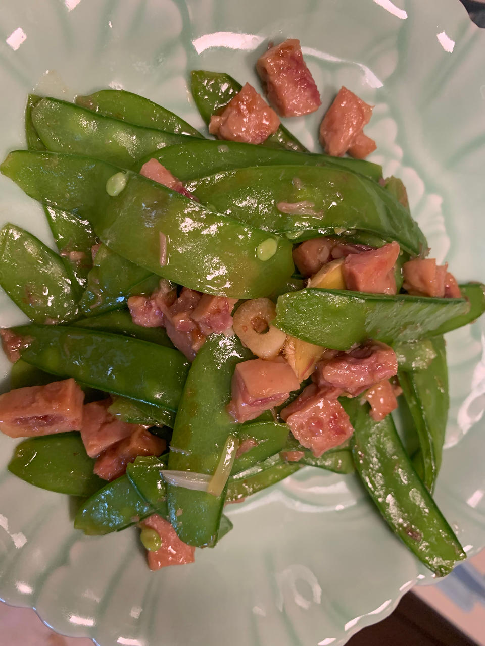 清炒荷兰豆!!!超级清脆!