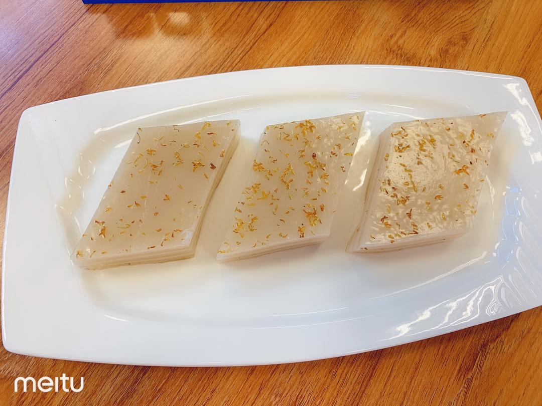 桂花千层糕的做法