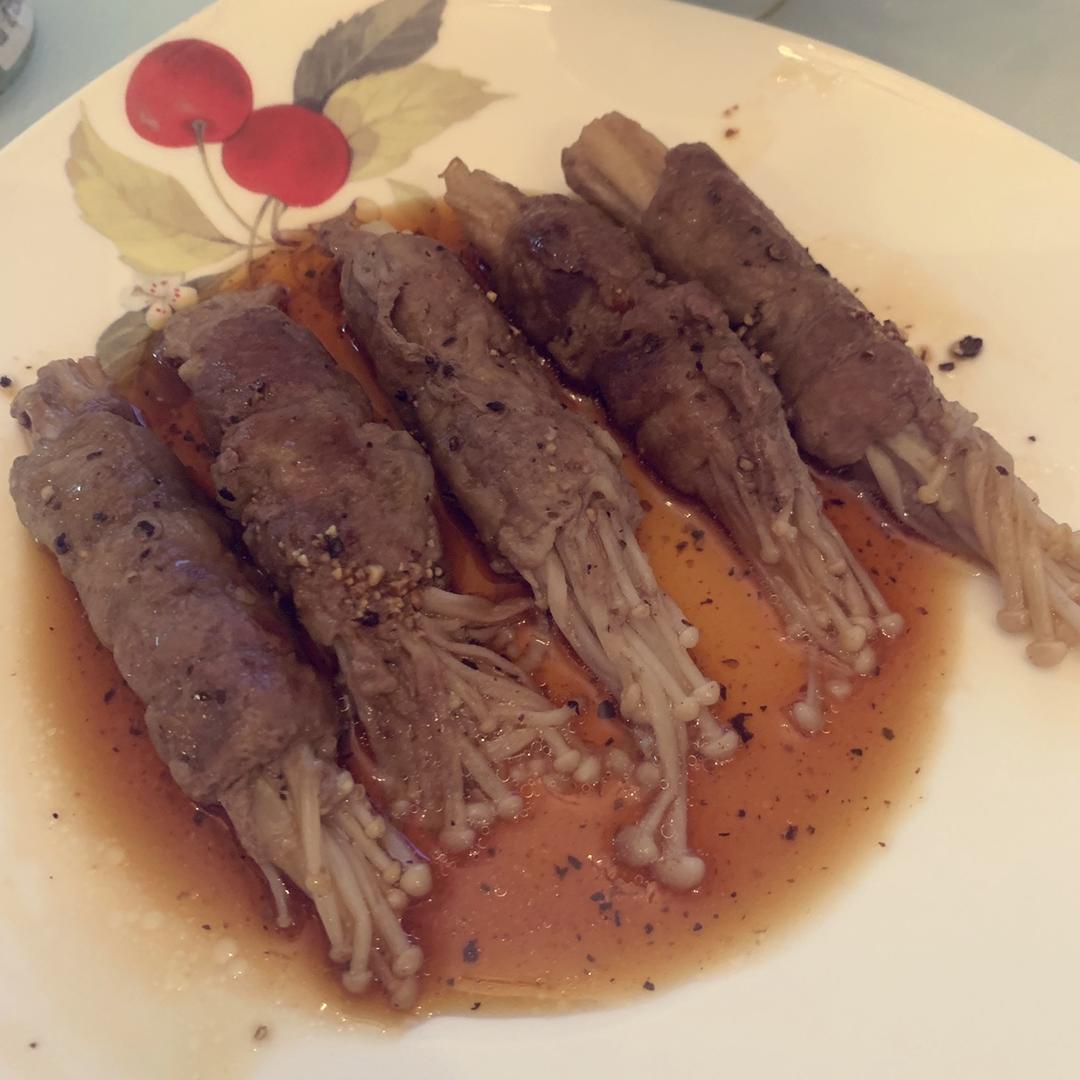 金针菇肥牛卷