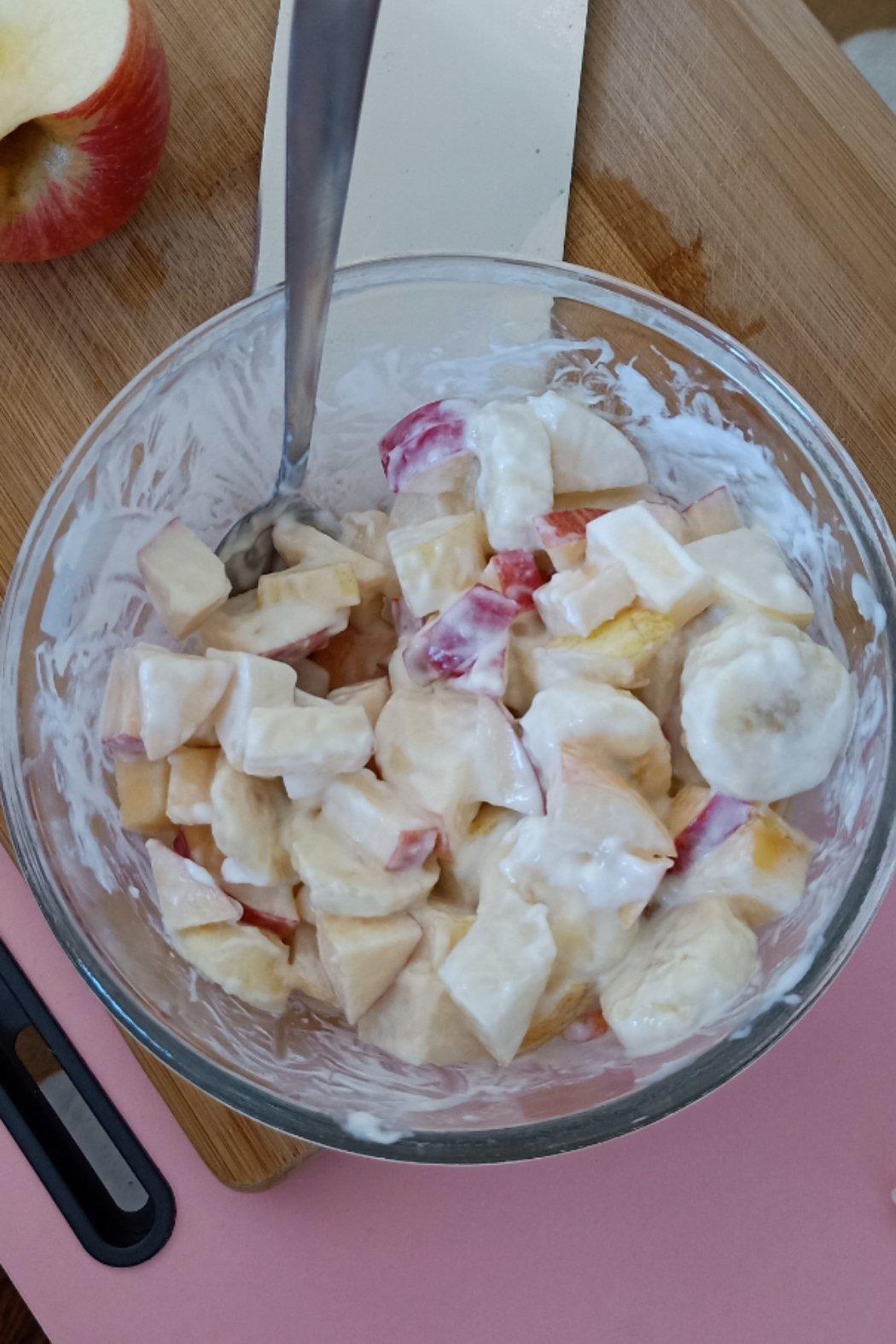 爱生活不是生存做的水果沙拉