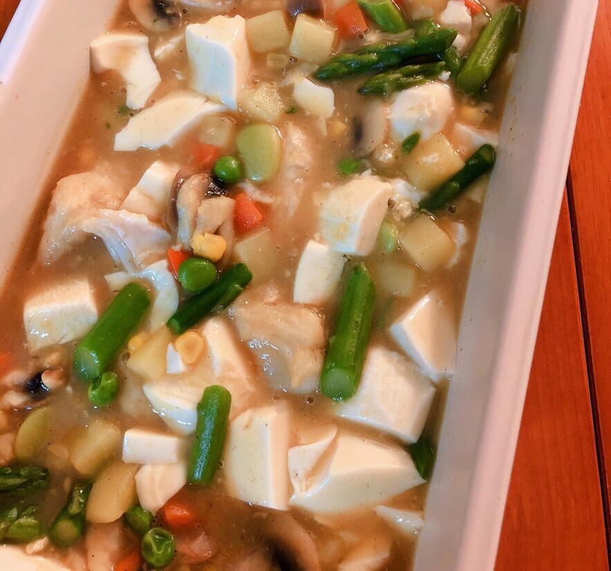 咖喱巴沙鱼豆腐煲