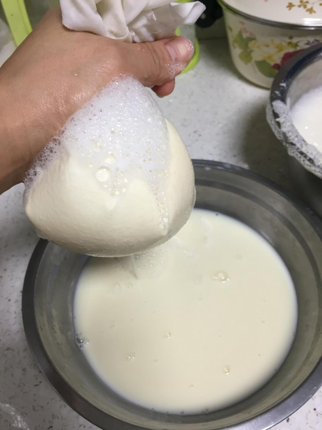 纯奶手撕吐司的做法 步骤1