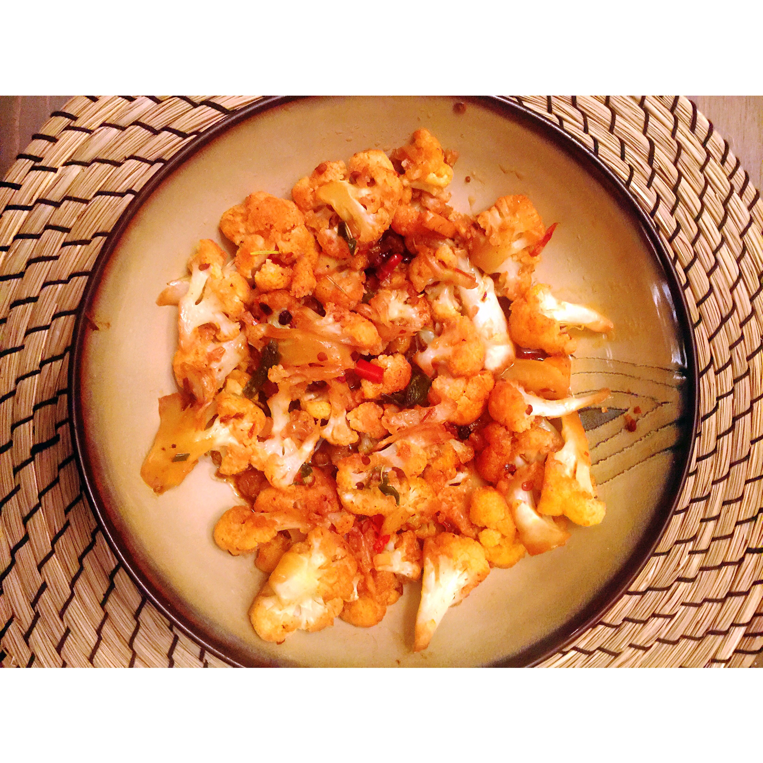 很“浪费”米饭的家常菜之一-------干锅菜花