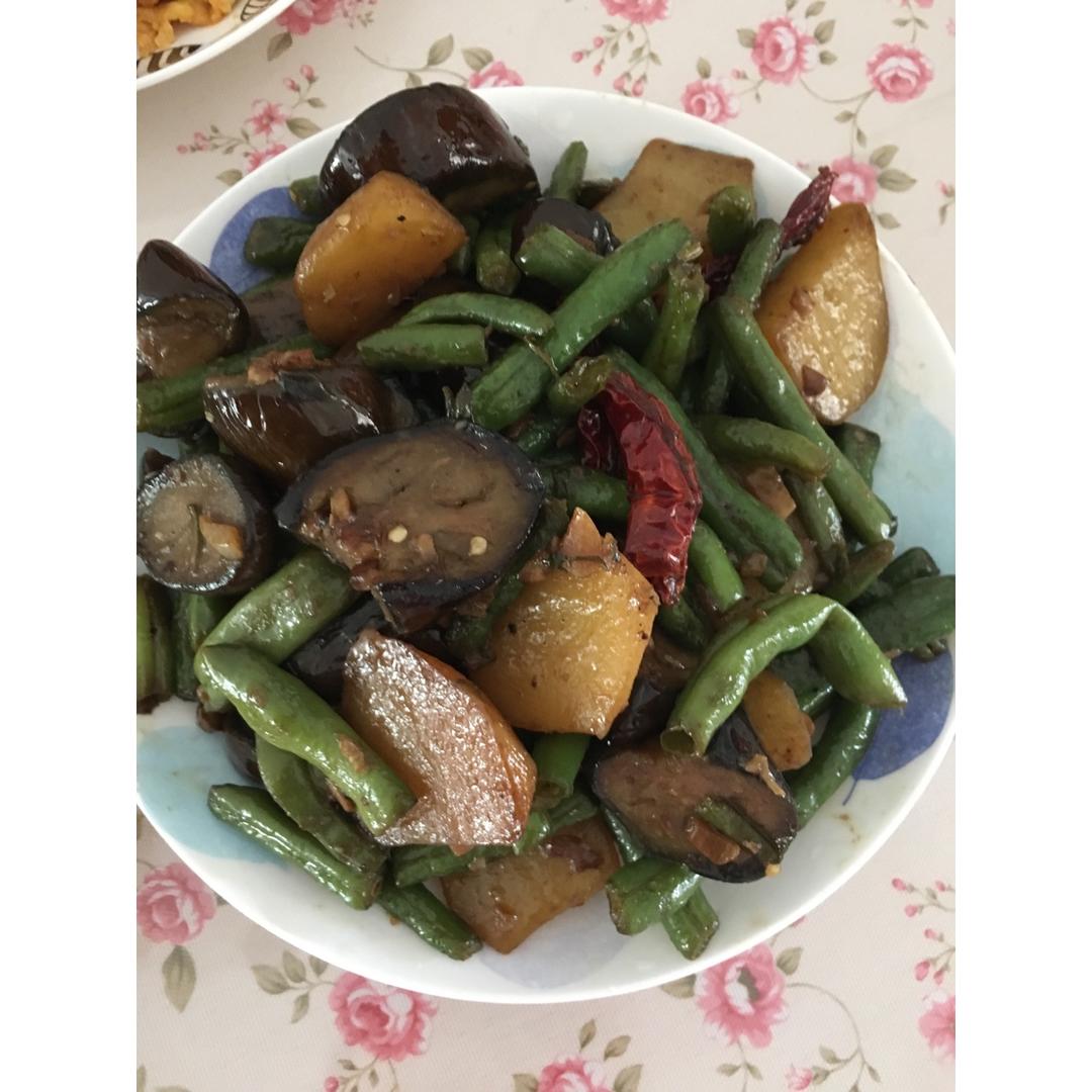 土豆烧茄子