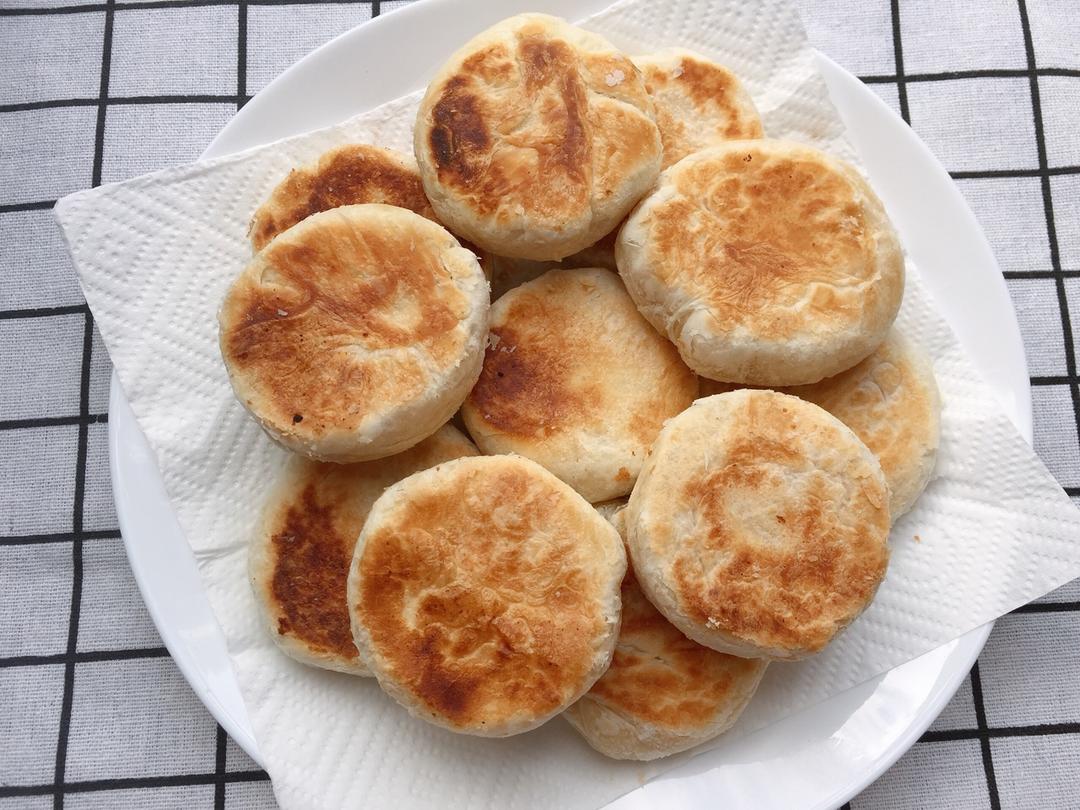 堂妈小厨——酥皮绿豆饼