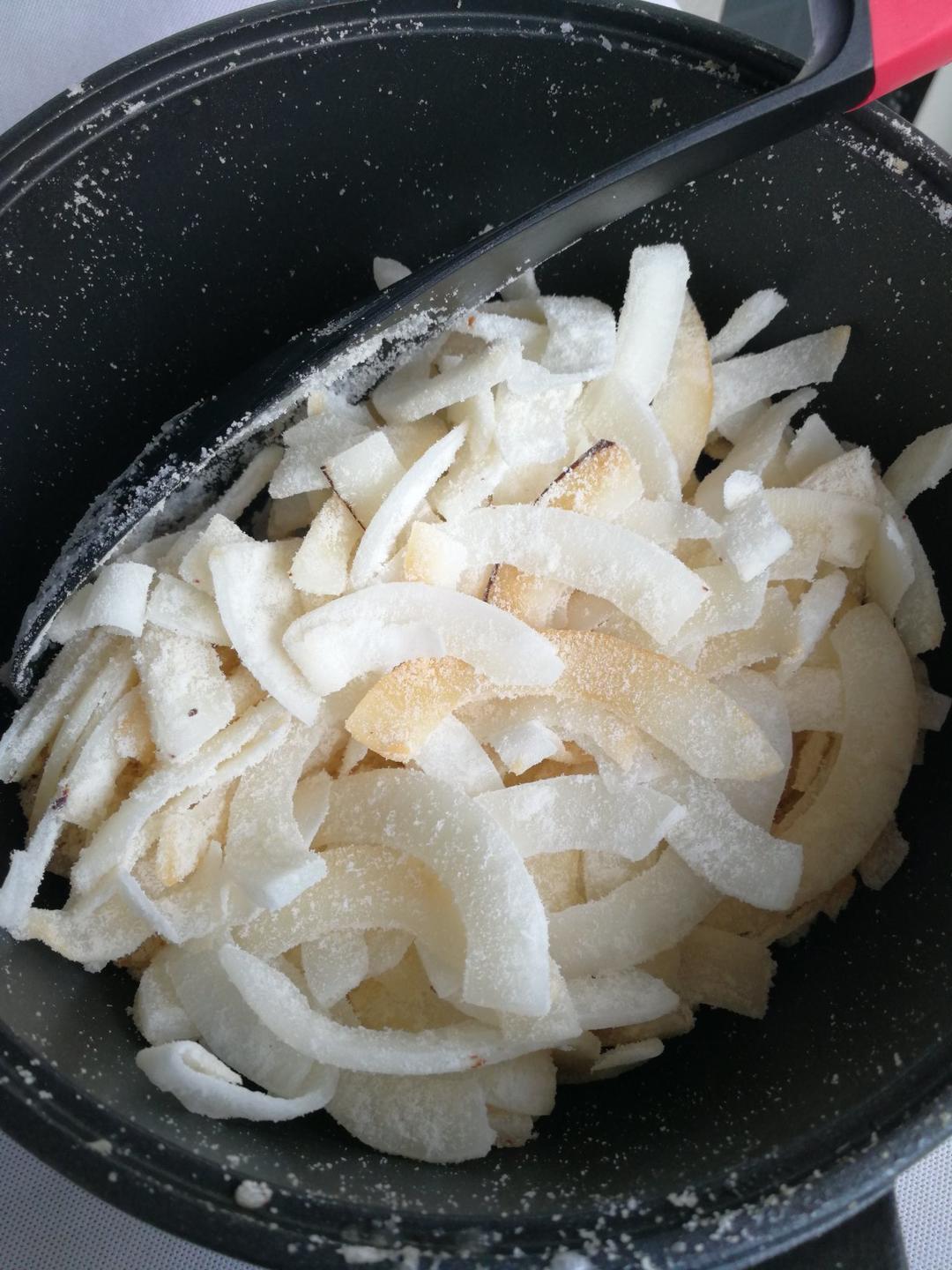 香甜椰子片（超简单又好吃）