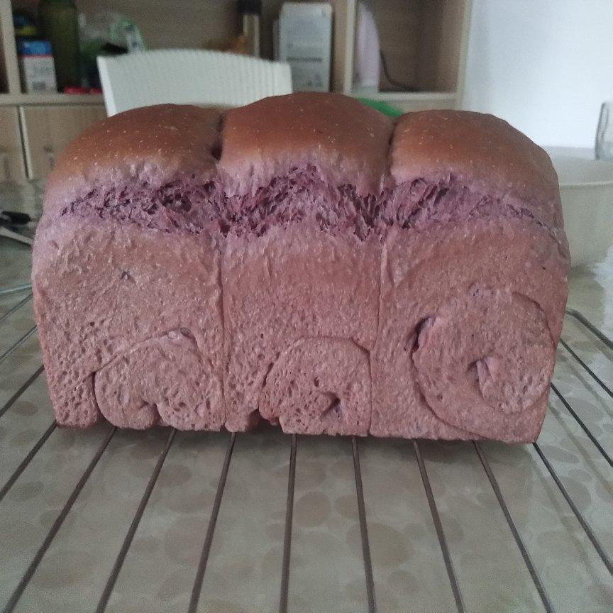 紫薯软吐司（可换算成南瓜、巧克力、抹茶口味）