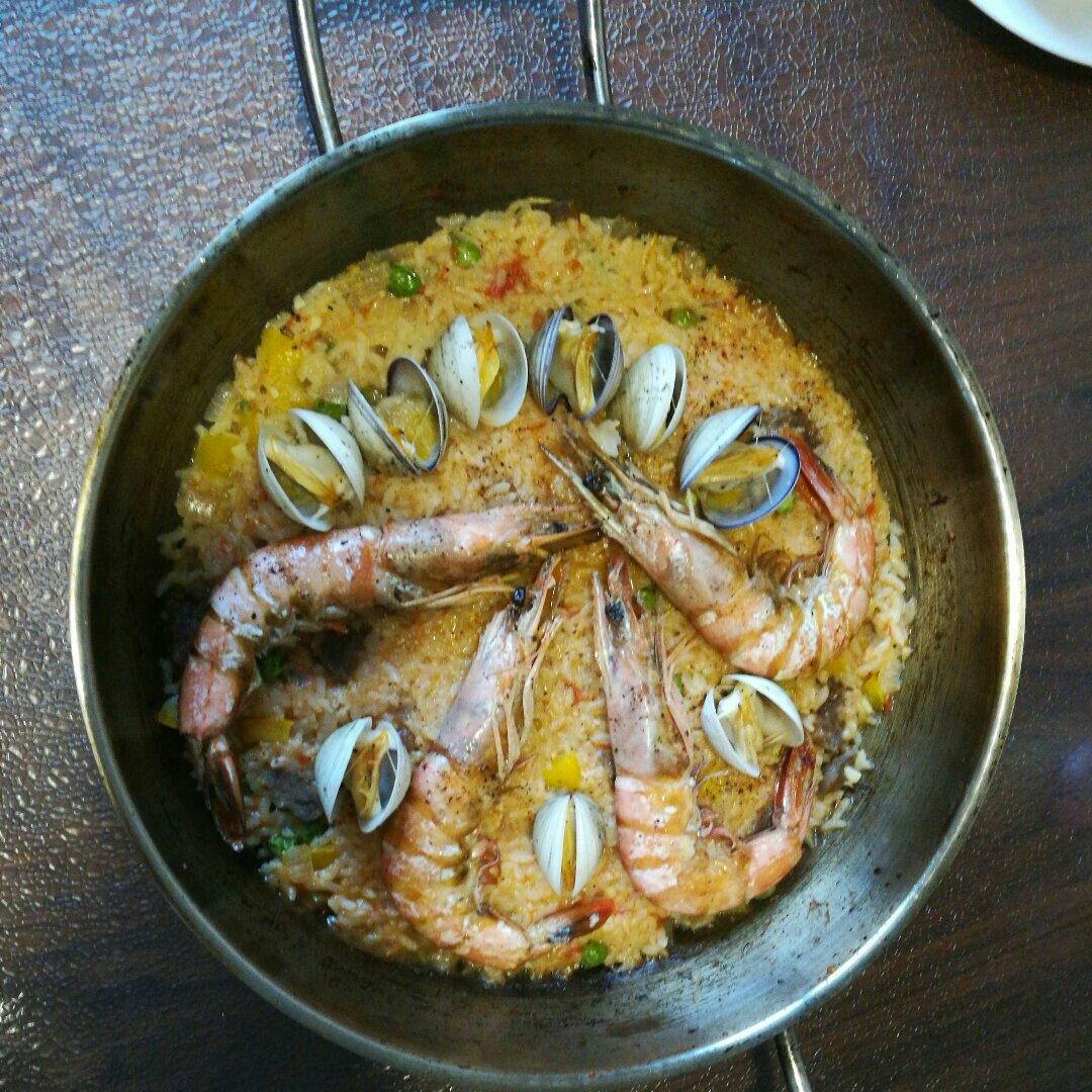 正宗paella 西班牙海鲜饭