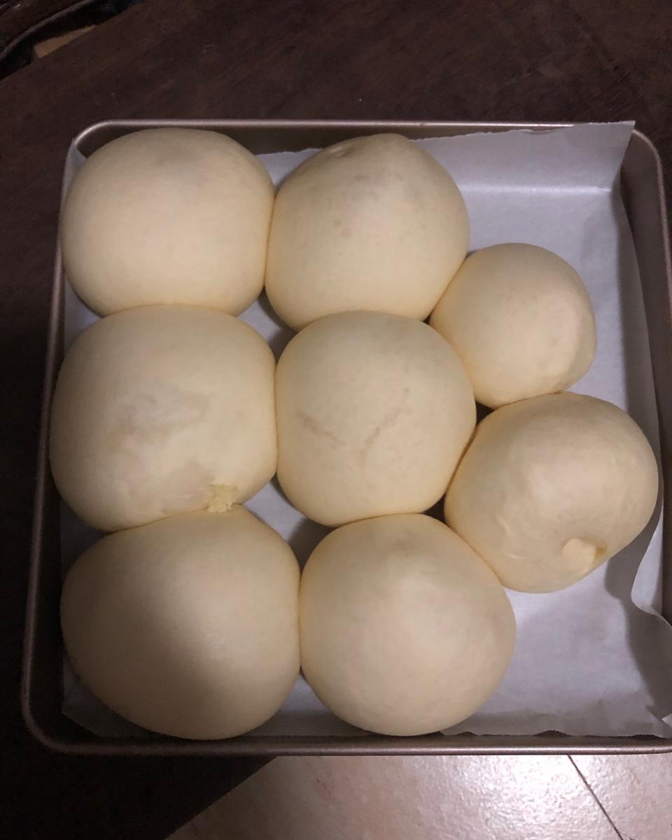 快手椰蓉小餐包（一次发酵照样柔软又拉丝）
