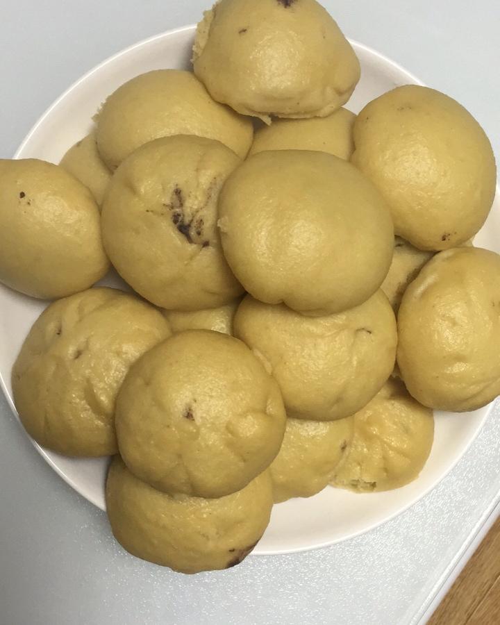 奶香玉米面馒头