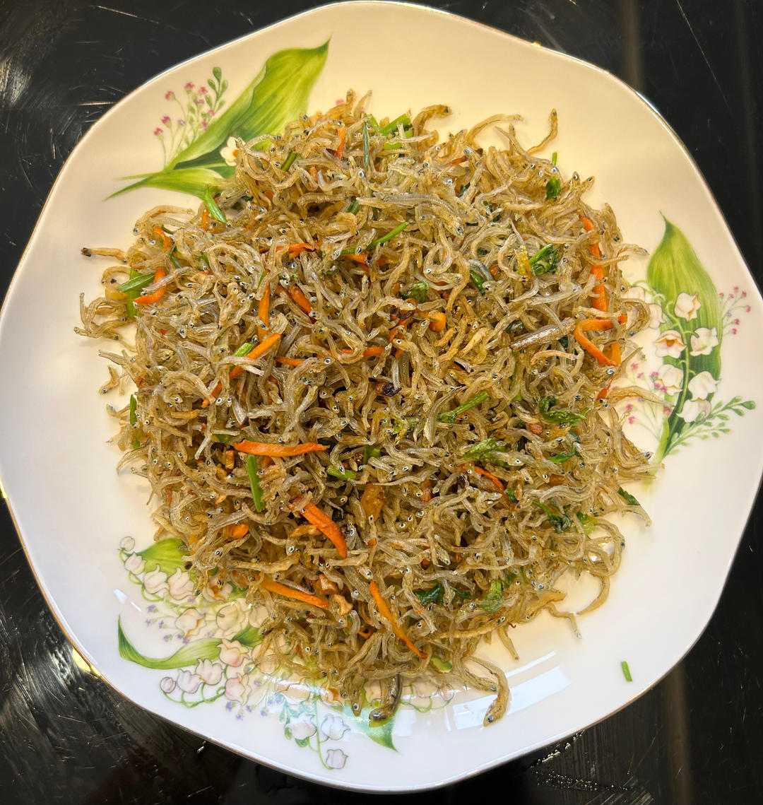 韩式辣炒小鱼干