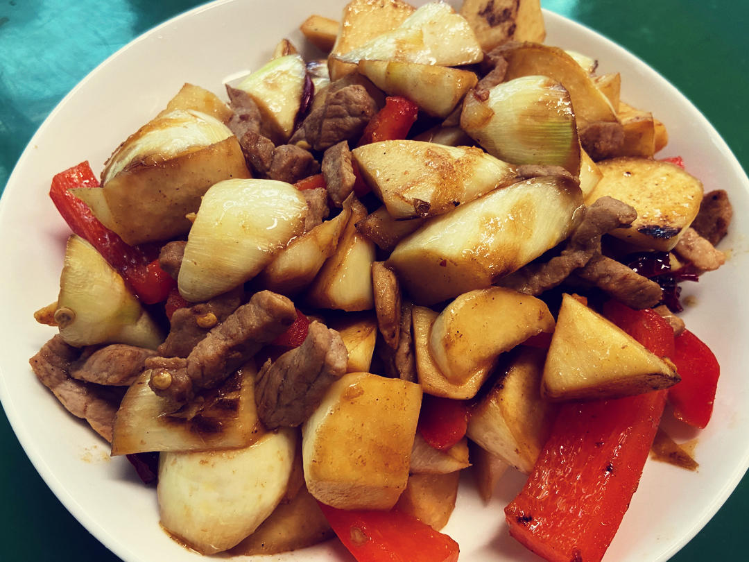 茭白炒肉