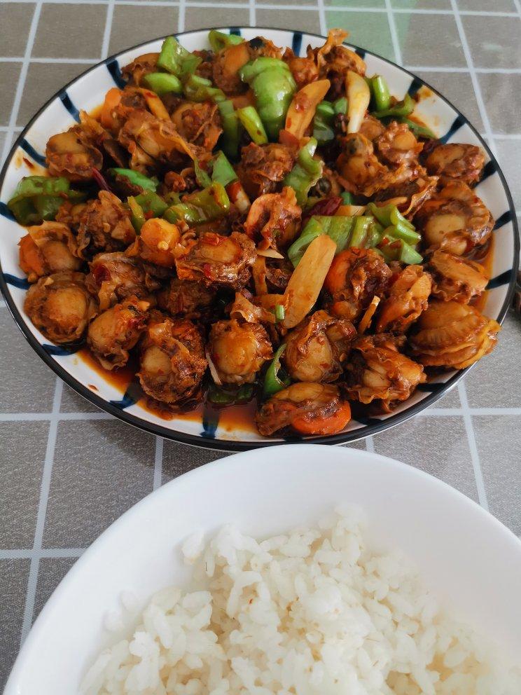 辣炒扇贝肉