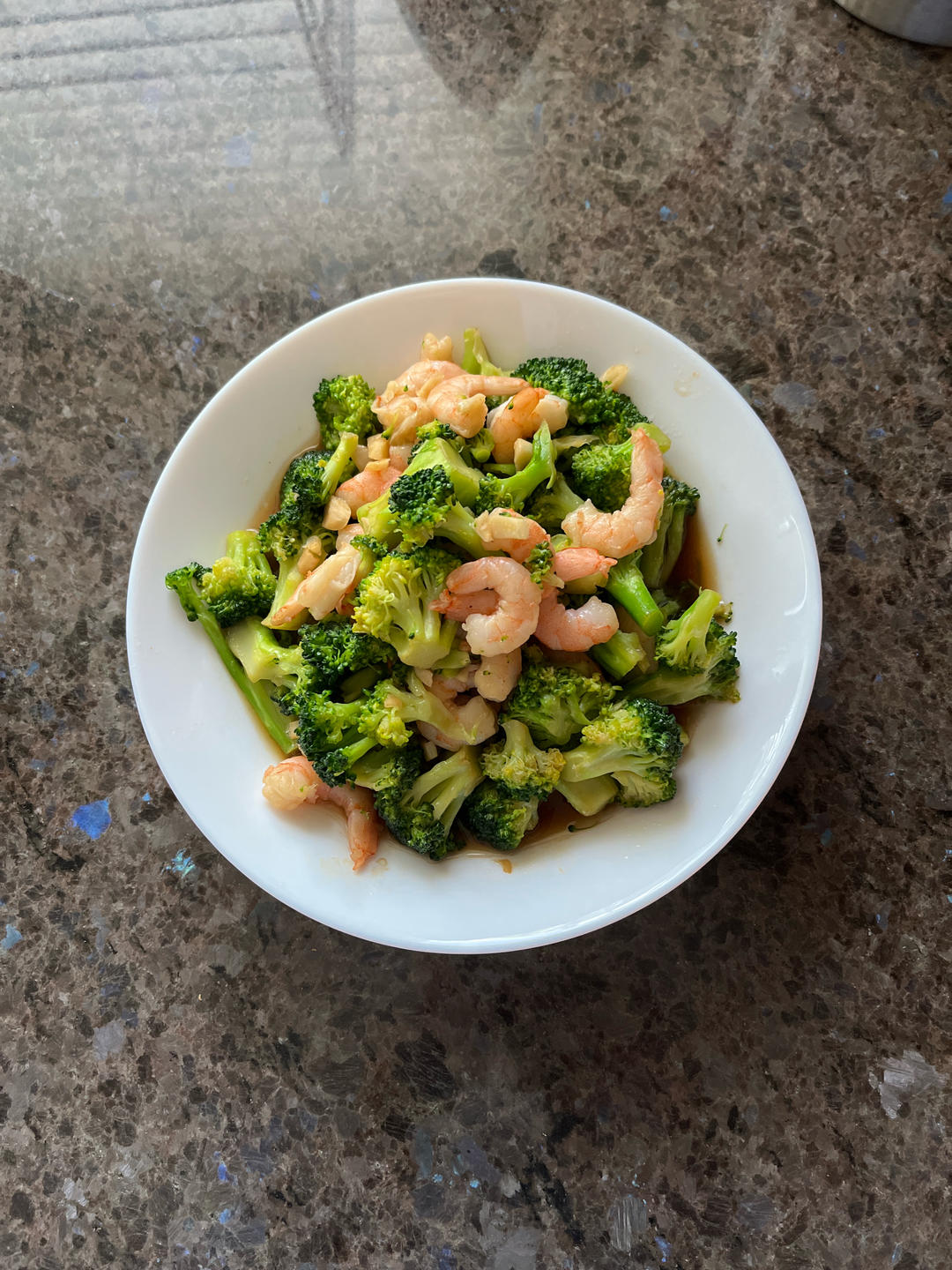 减肥去脂的西兰花炒虾仁