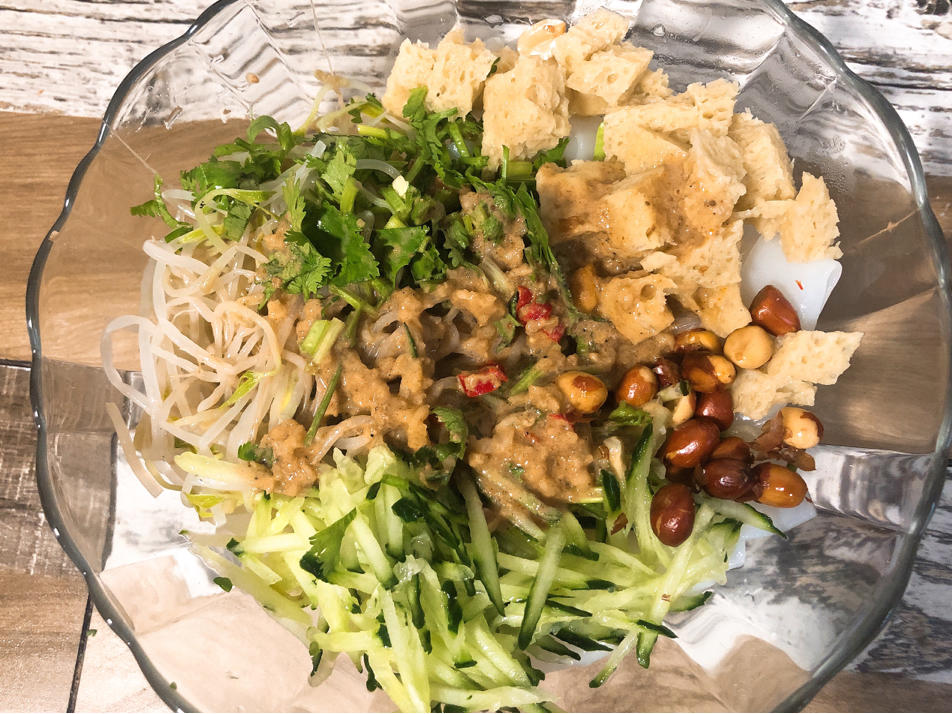 凉皮调料汁（街边摊的味道）