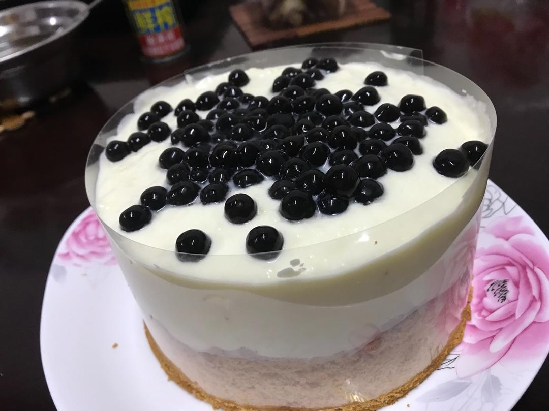珍珠奶茶雪崩蛋糕【曼食慢语】