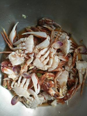 香炒海蟹的做法 步骤1