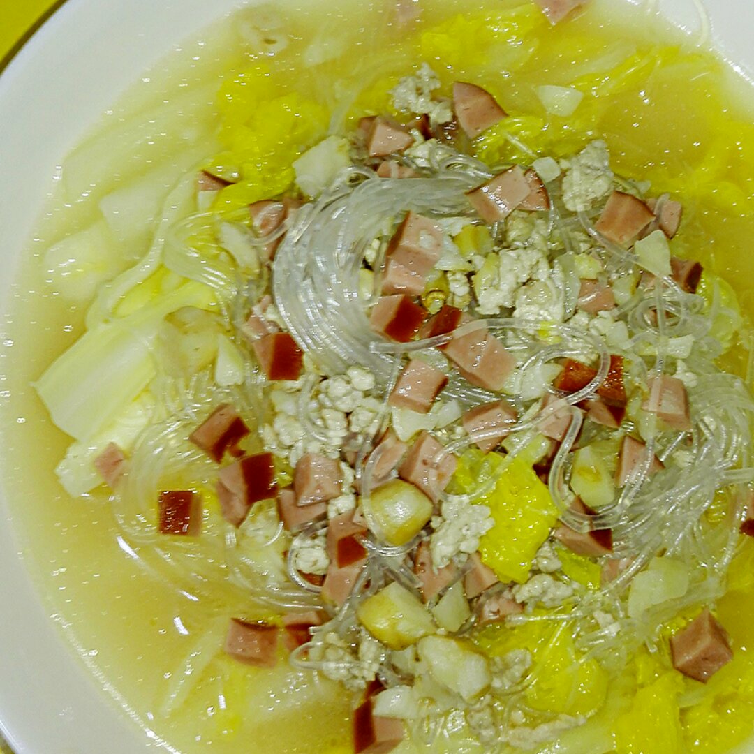 风雨无阻33做的干贝娃娃菜阿q私家小厨