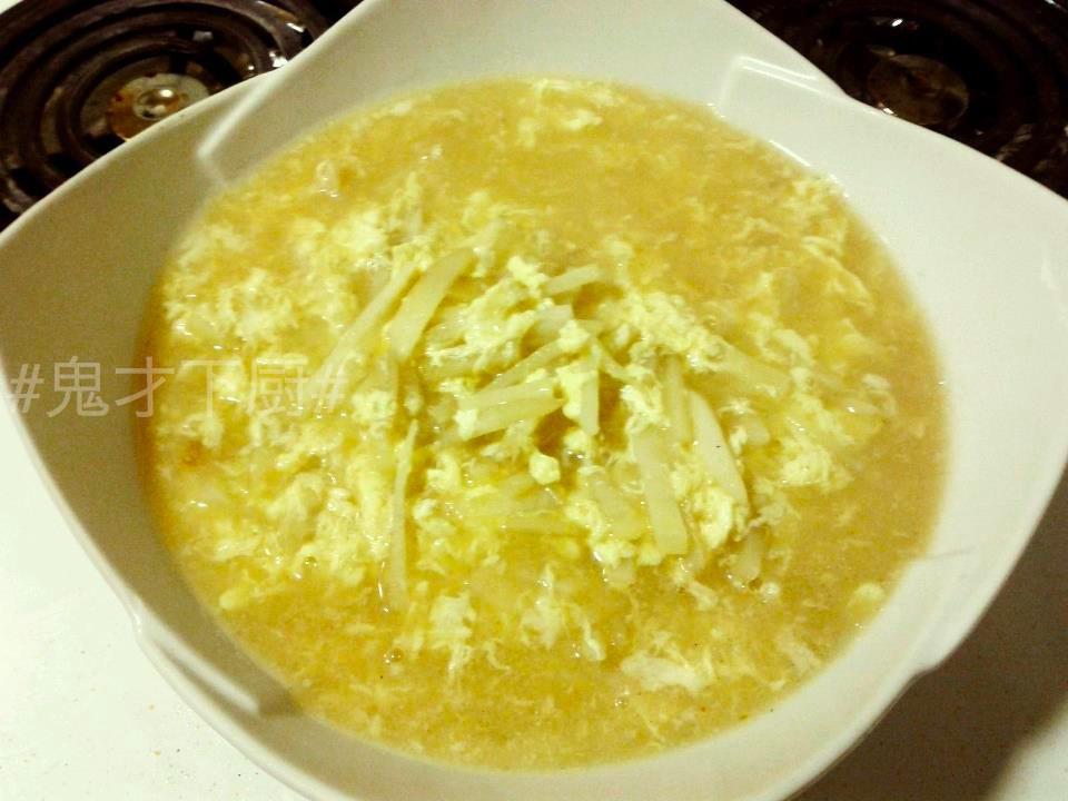 土豆丝鸡蛋汤