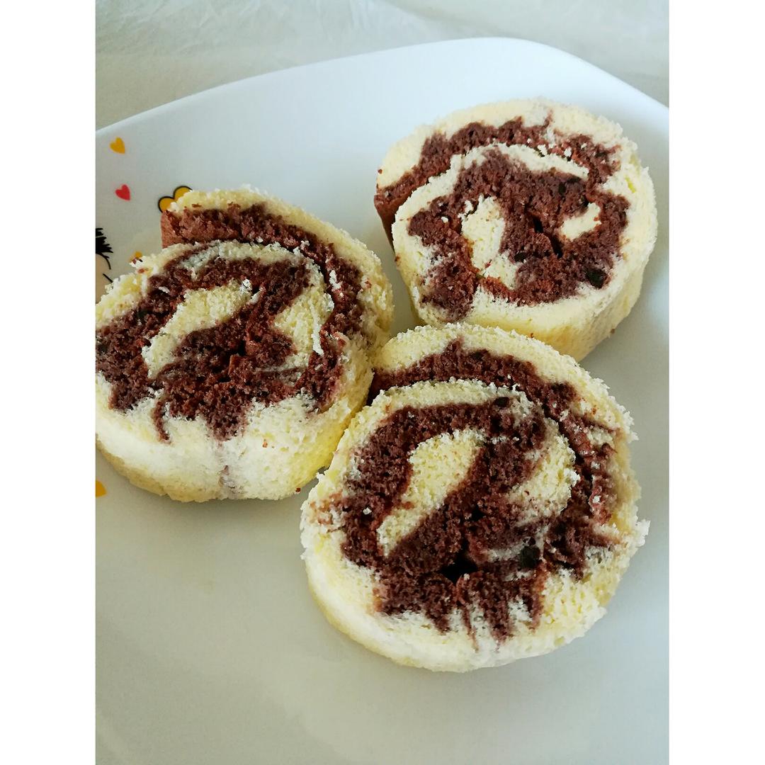 可可旋风蛋糕卷（视频）