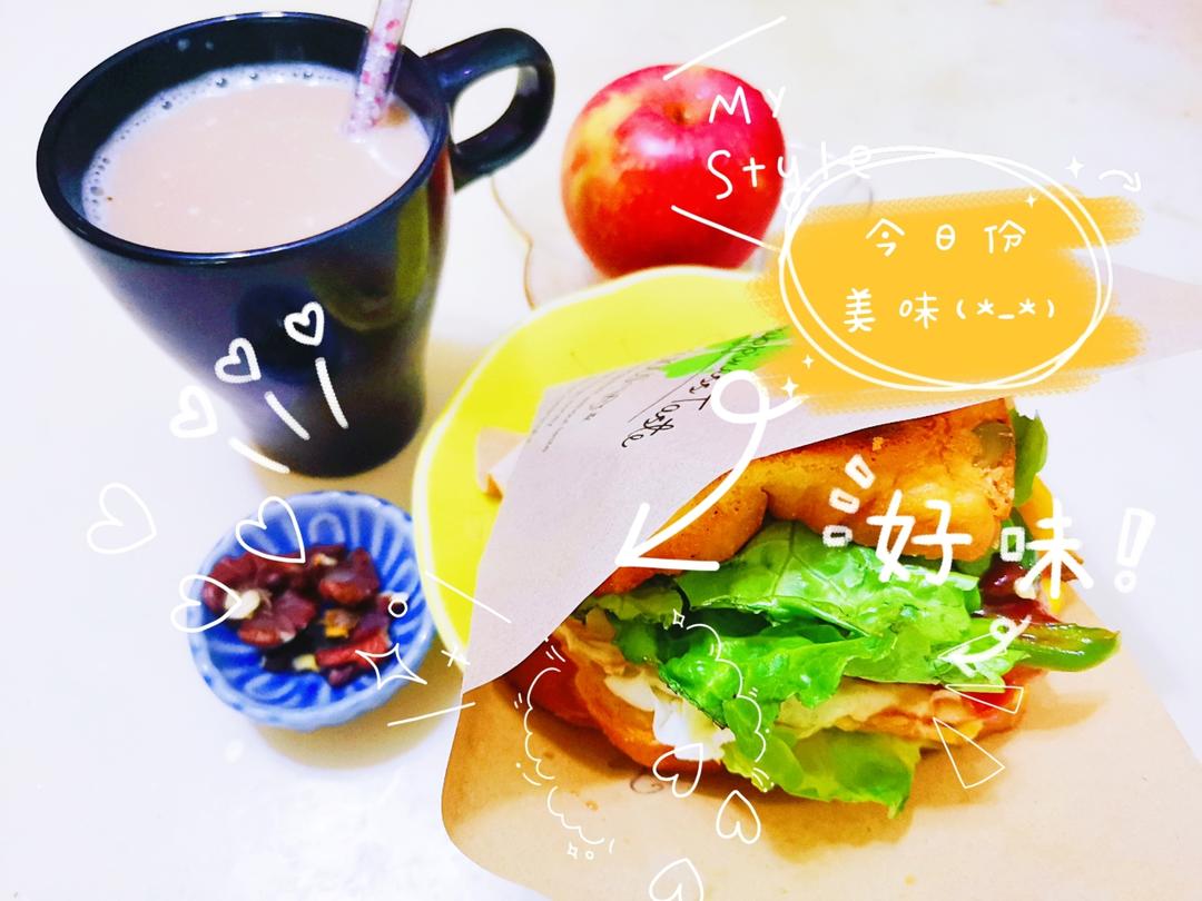 汉堡包🍔低脂版，无芝士