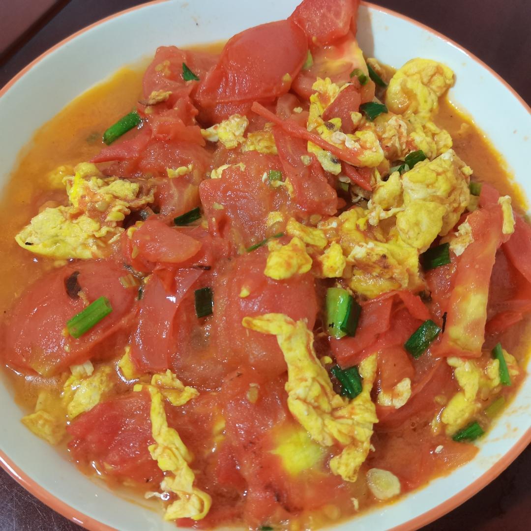 孩子最爱的（适合拌饭）的番茄炒蛋