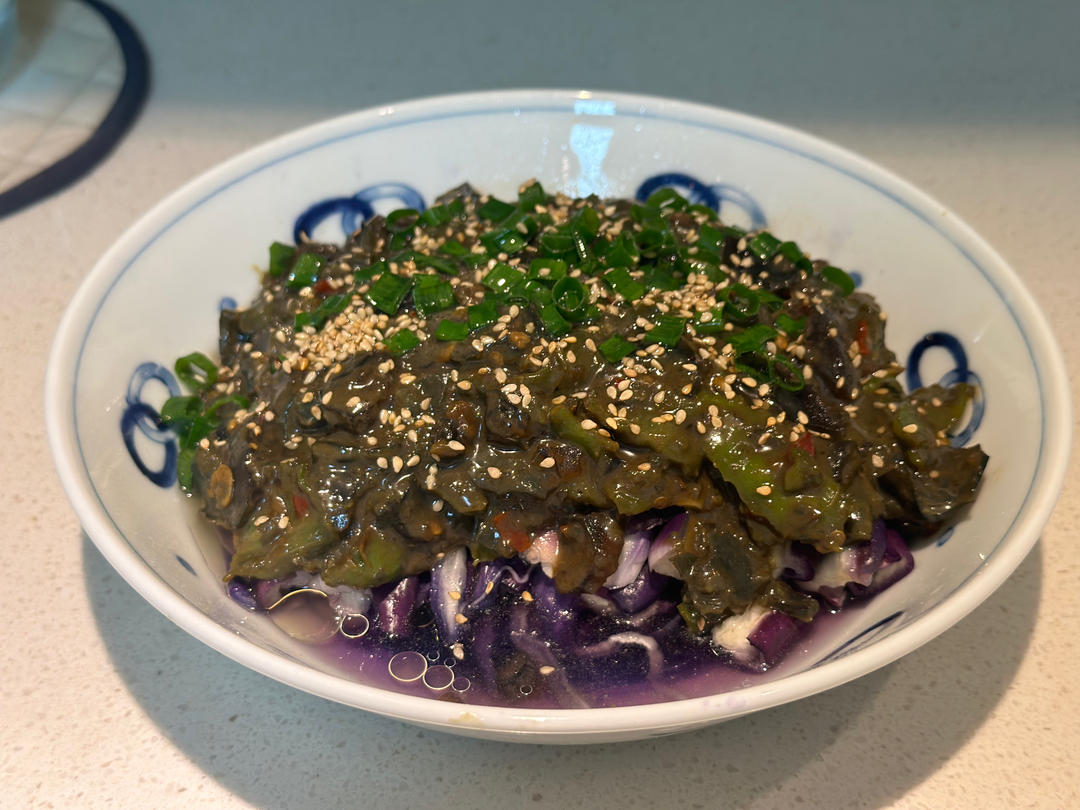 擂辣椒皮蛋茄子