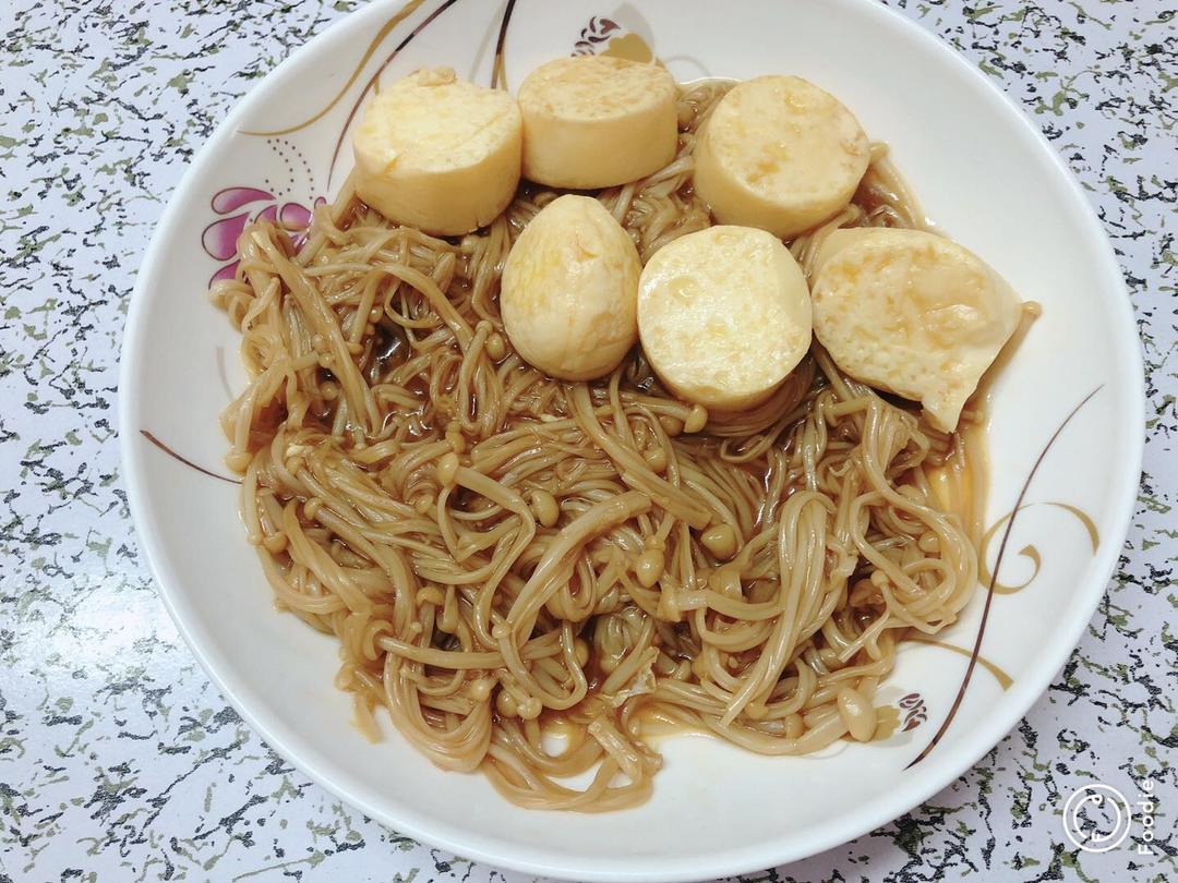 超级下饭菜--金针菇日本豆腐