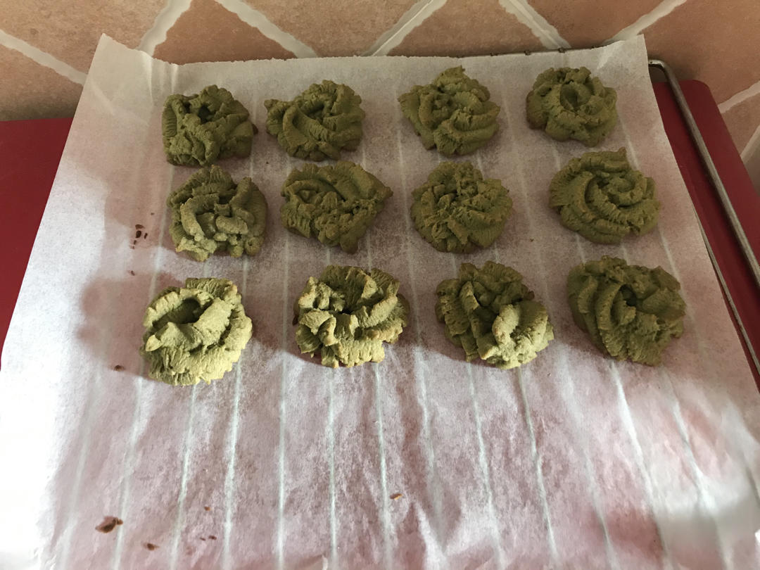 【视频食谱】抹茶曲奇（细说各种小问题）