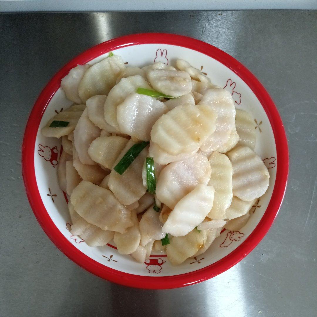 清淡滋补-清炒山药片