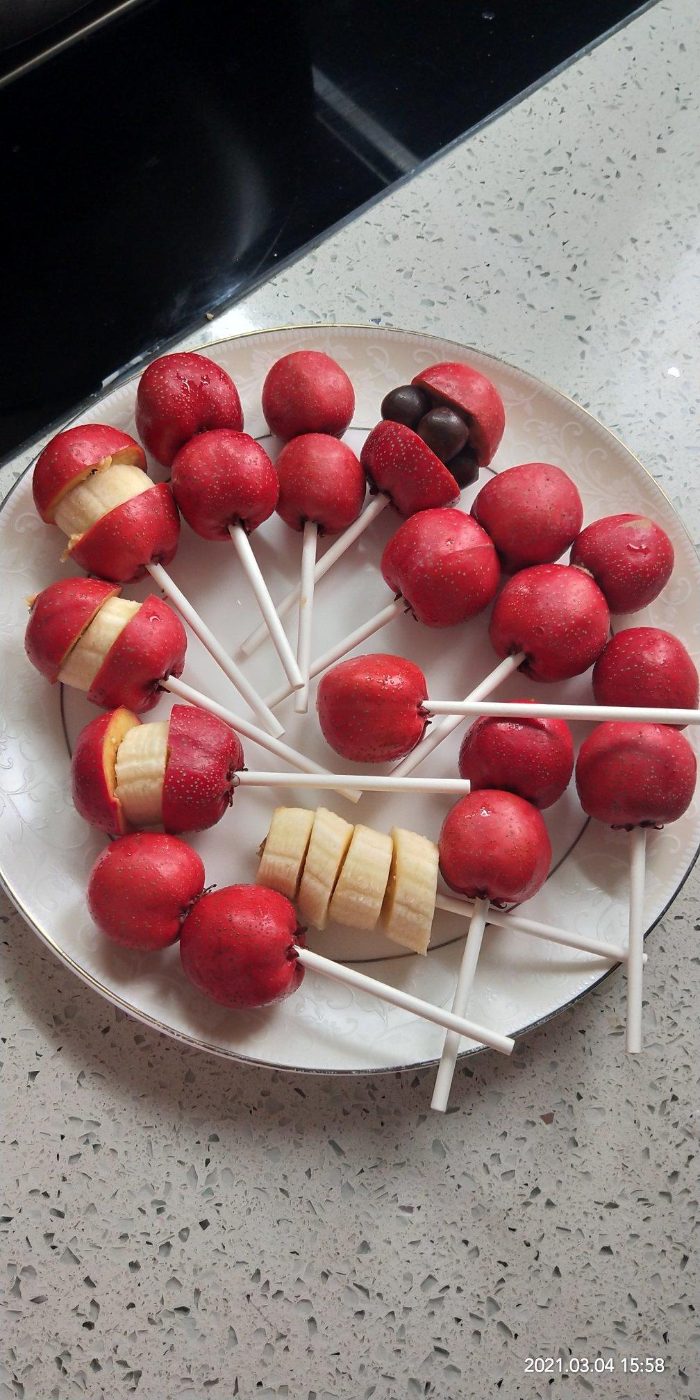 🌸夹心冰糖葫芦🍡