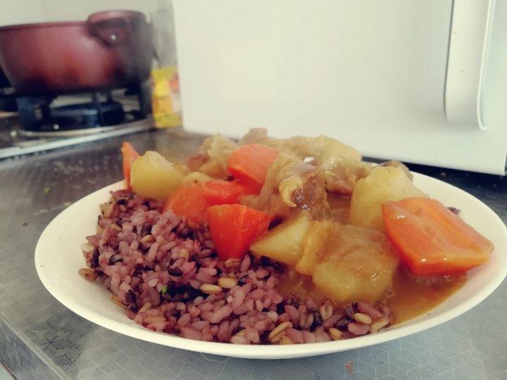堂妈教你做咖喱牛肉饭