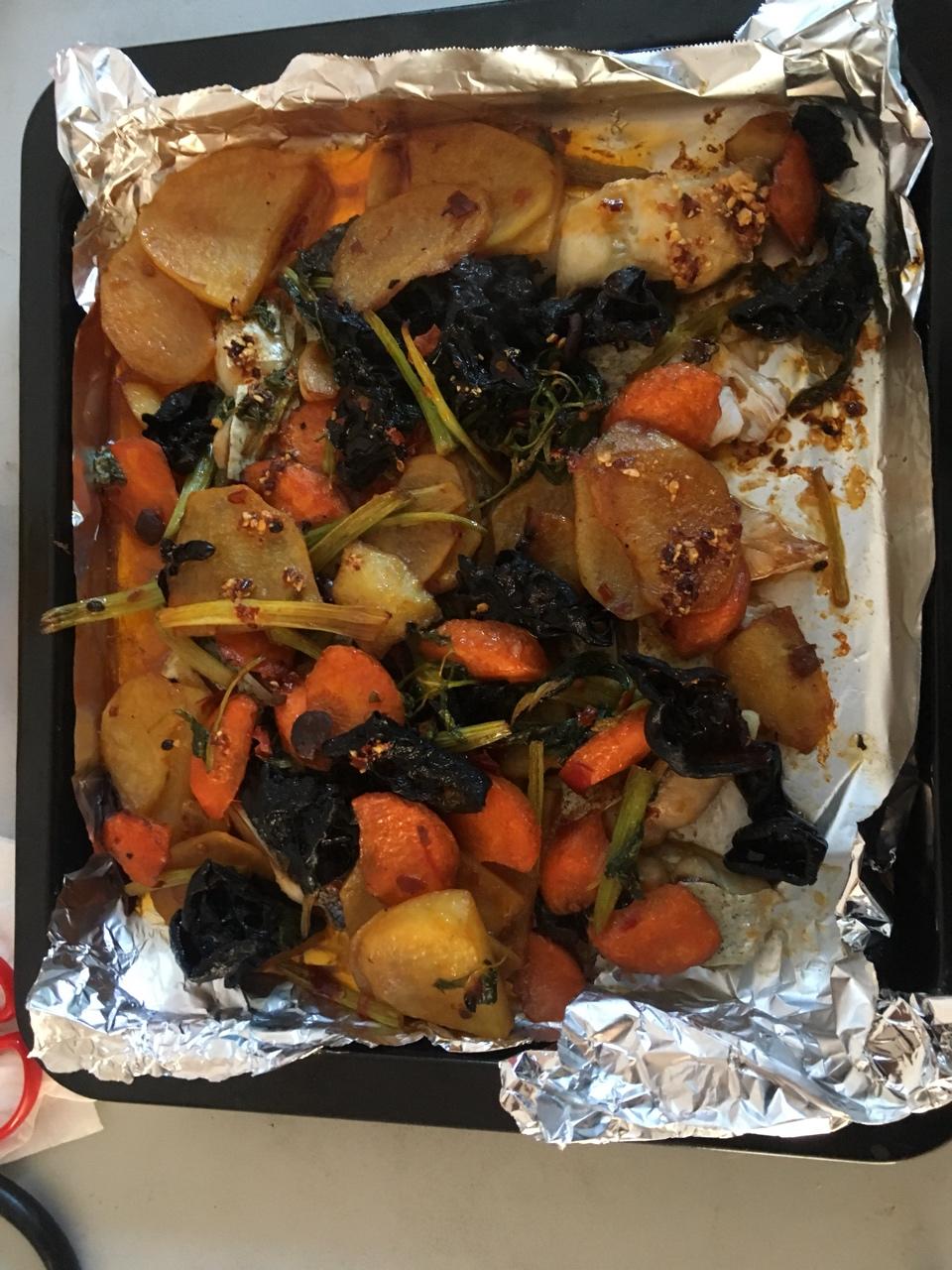 烤箱版酱香烤鱼