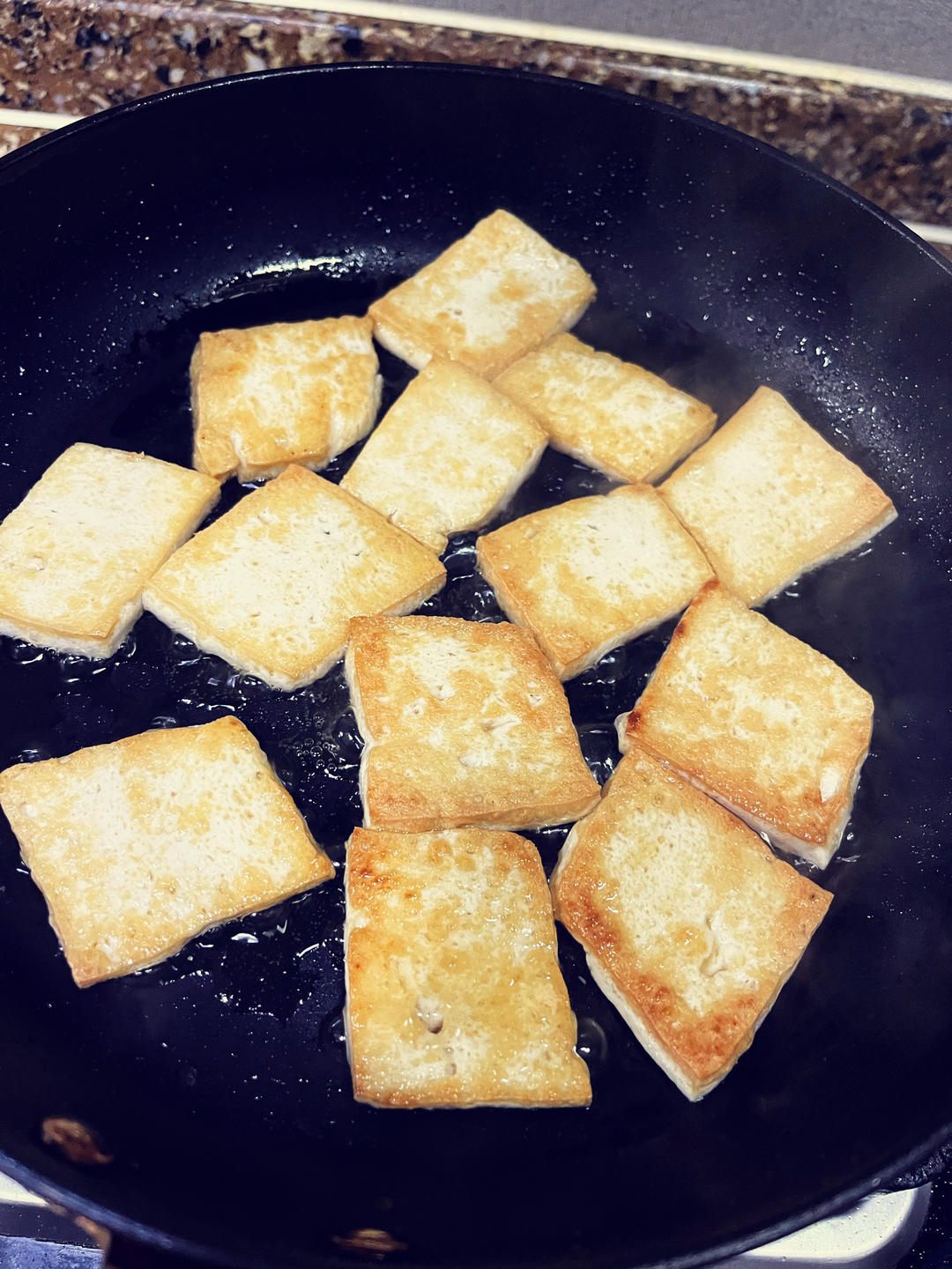 无敌好吃的香煎豆腐