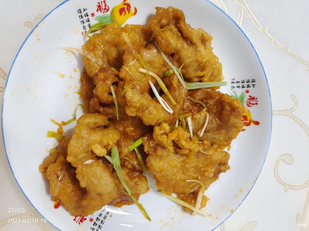 酸甜可口，外酥里嫩的锅包肉