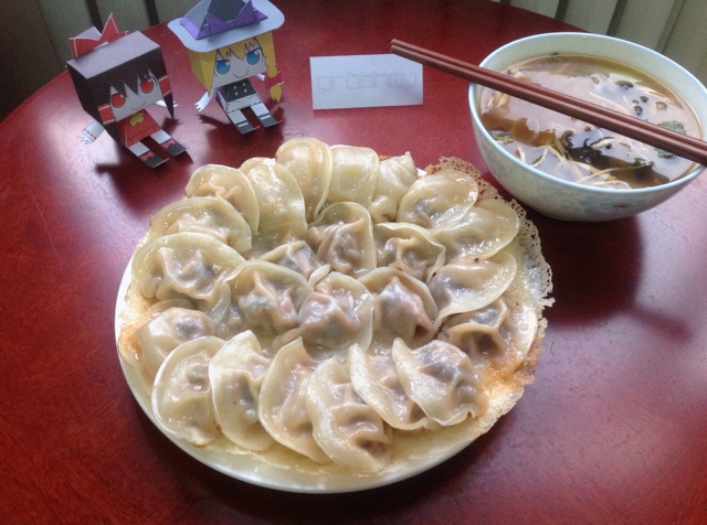 冰花煎饺子