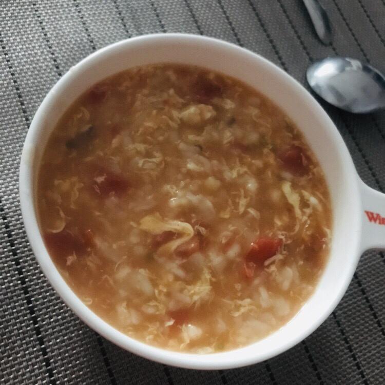 西红柿鸡蛋疙瘩汤