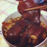 红烧猪蹄君&黄豆（秋冬滋补圣品）的做法 步骤9