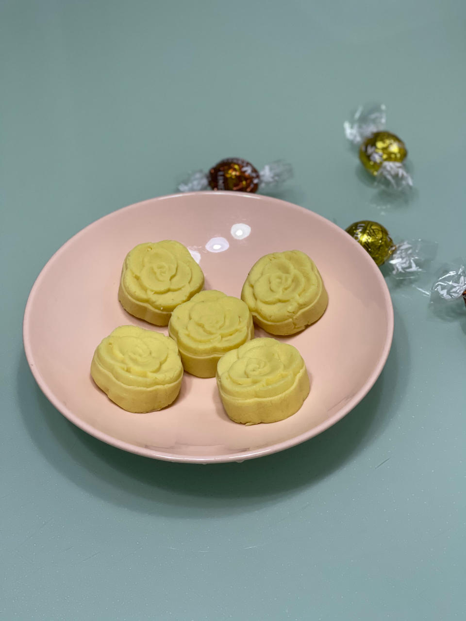 懒汉免炒绿豆沙(绿豆糕)