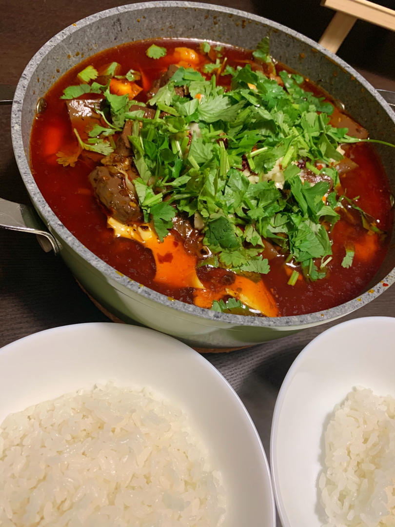 川味毛血旺
