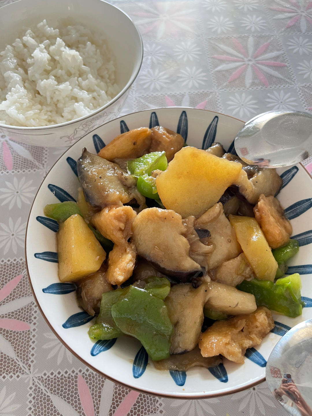地三鲜（茄子，土豆，青椒）