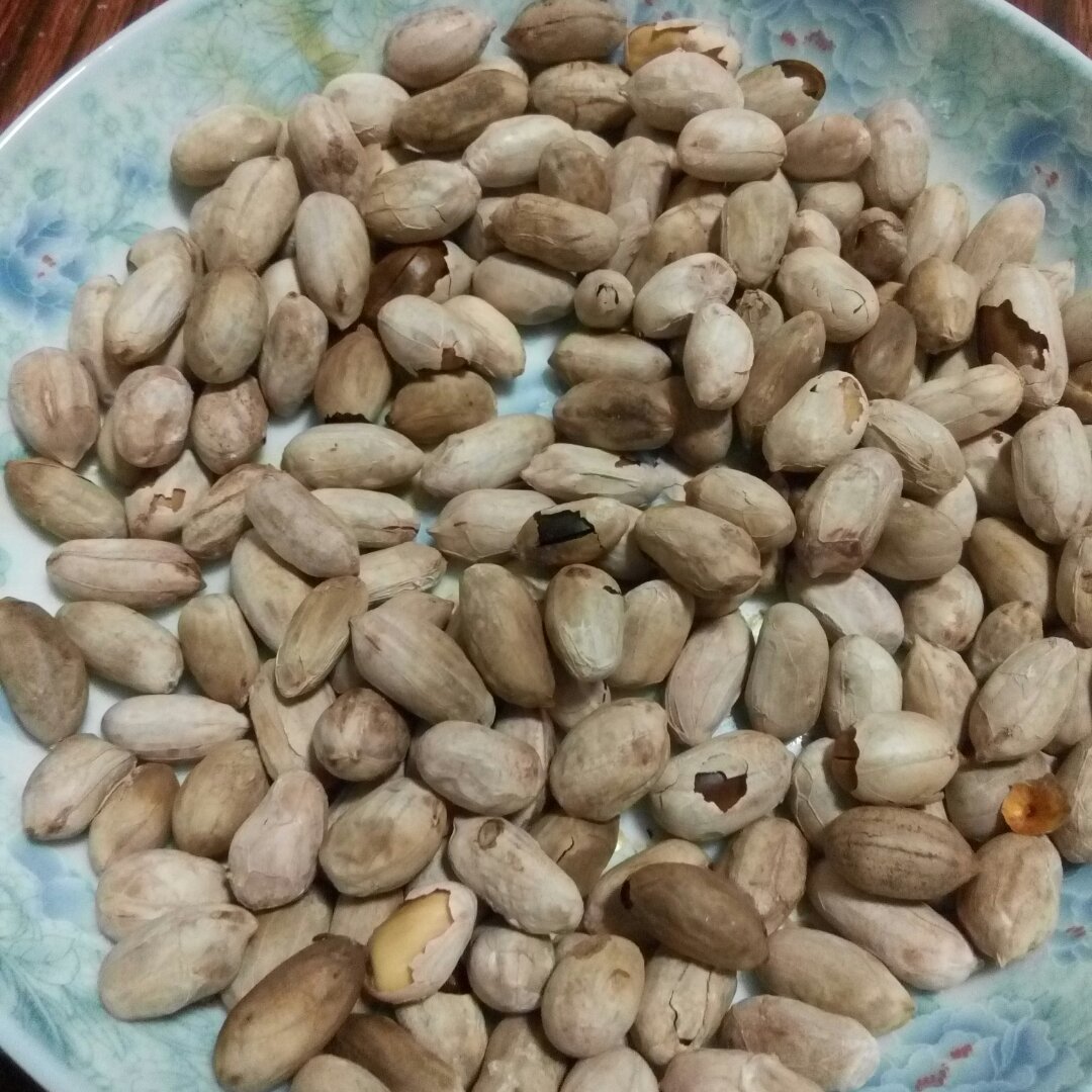 盐焗花生微波炉版本