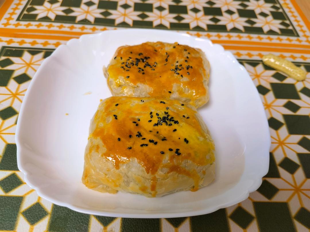 手抓饼版猪肉馅饼（空气炸锅）